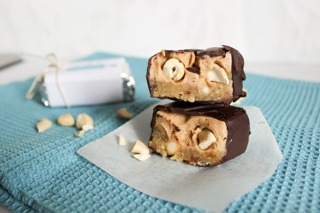 Healthy snickers bars