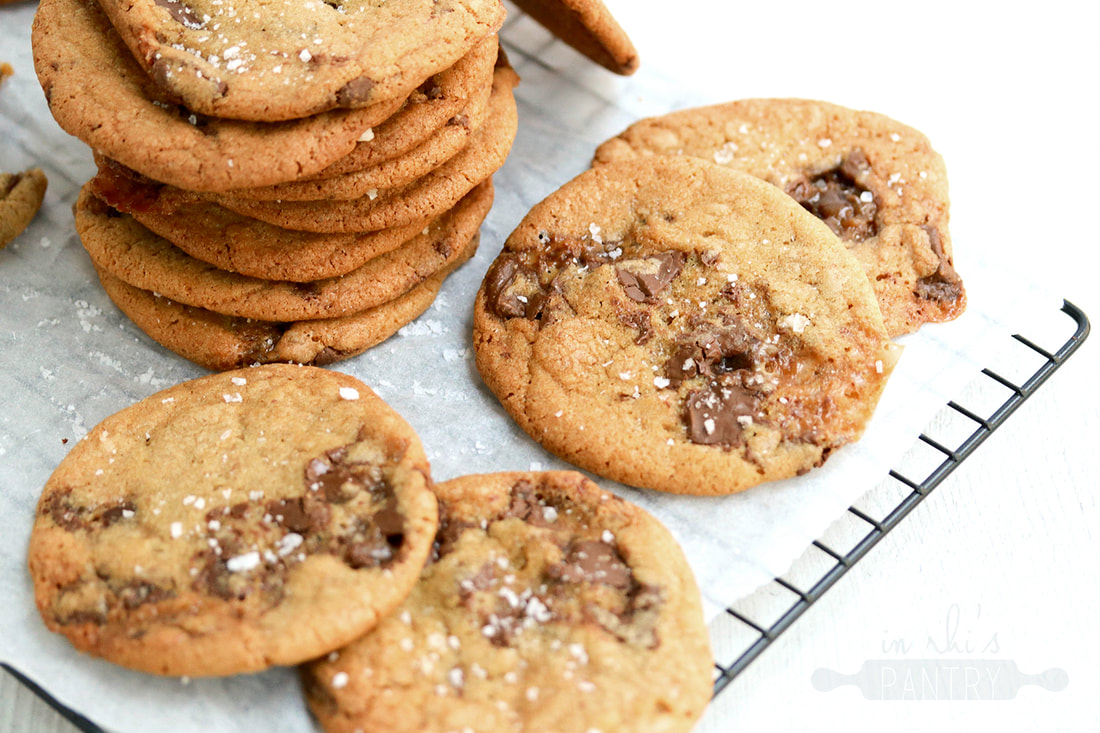 Chocolate chunk brown butter cookies